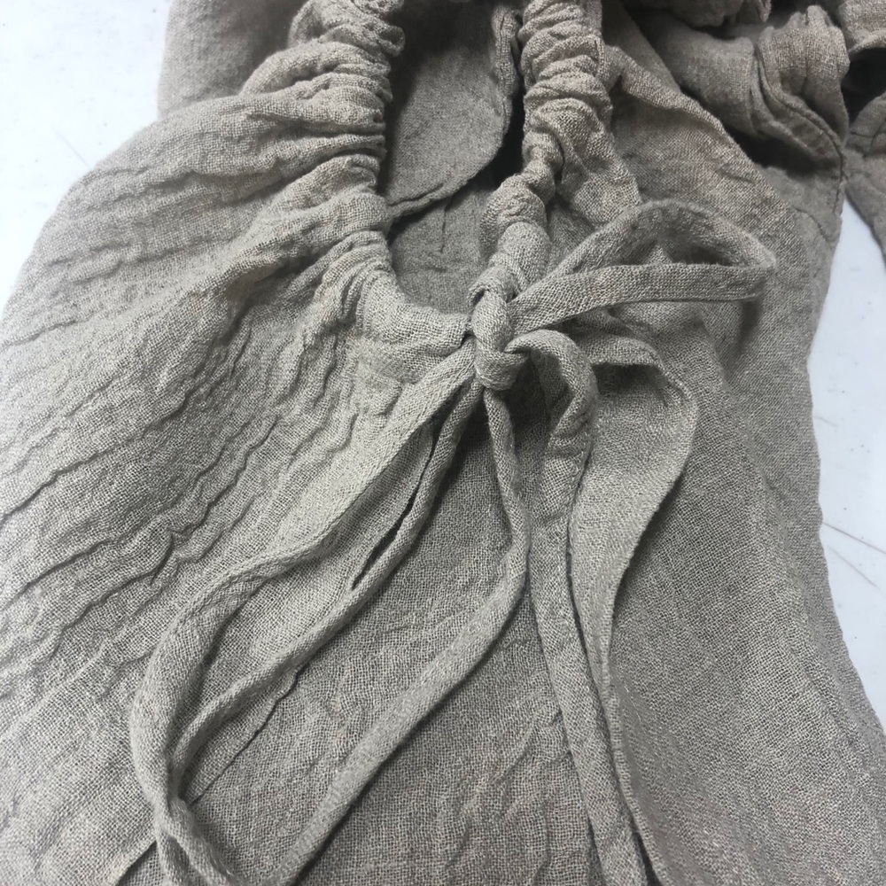 LUUKAA Crinkle Linen Double Layer Lagenloo… - Picture 5 of 6